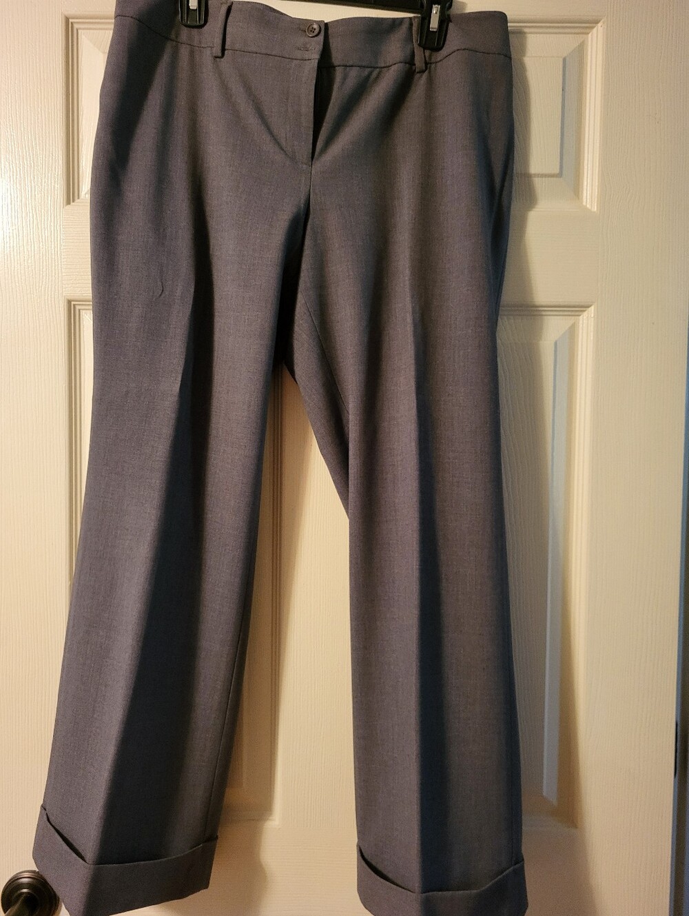 Ann Taylor 14P Classic Gray Dress Pants